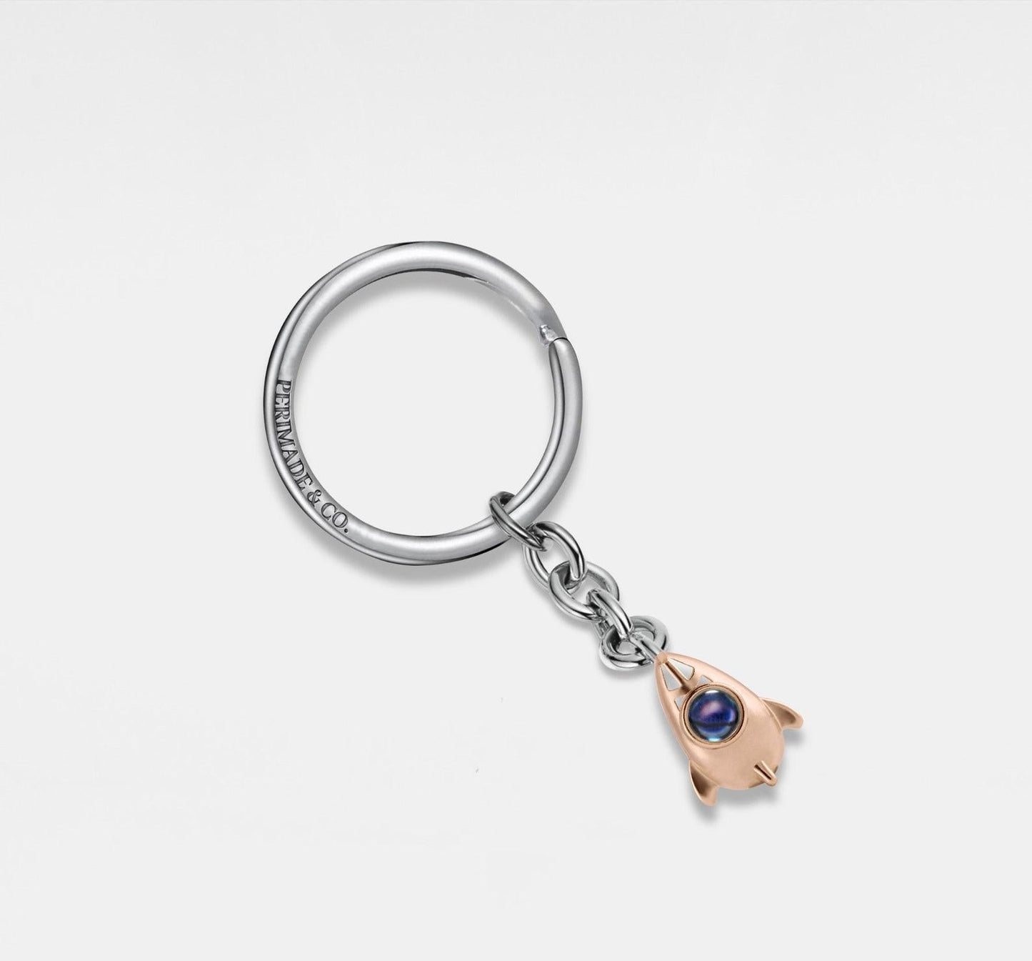 Customized Spaceship Projection Keychain