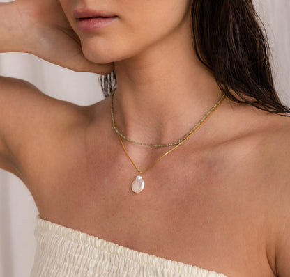 Delicate Beaded Layering Necklaces