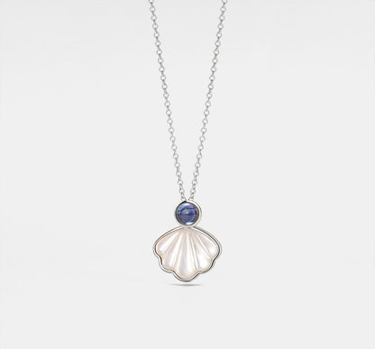 Personalized Seashell Projection Necklace