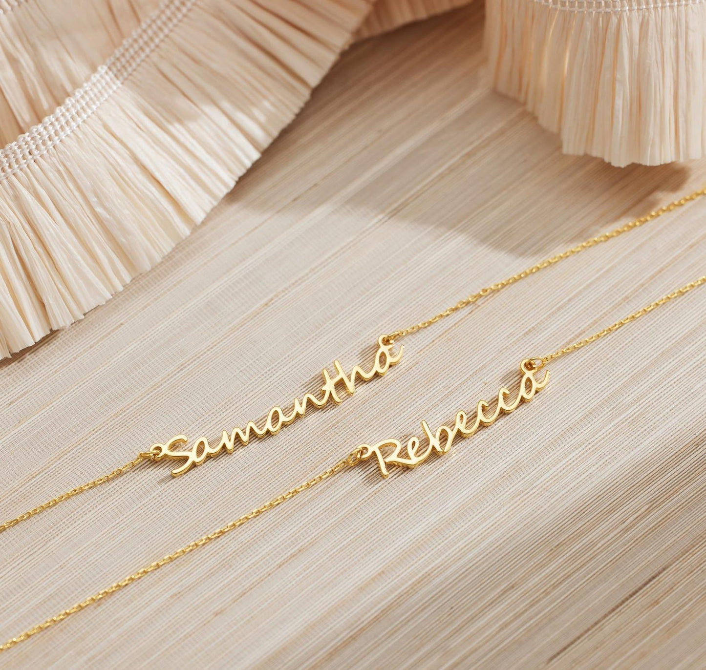 Personalized Gold Name Necklace