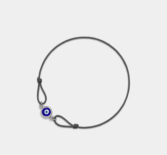 Turkish Evil Eye Sterling Silver Bracelet