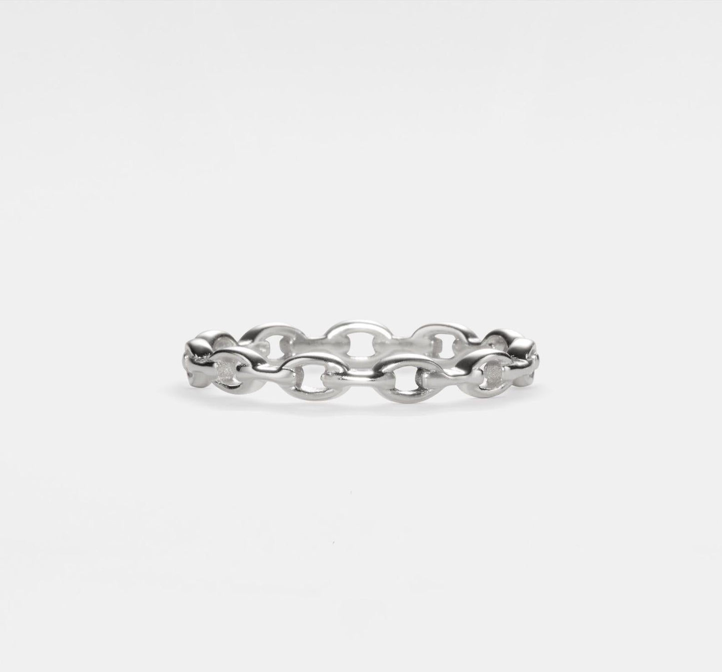 Dainty Gold Chain Link Stacking Ring