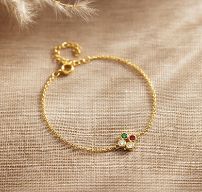 Personalized Birthstones Bracelet for Families