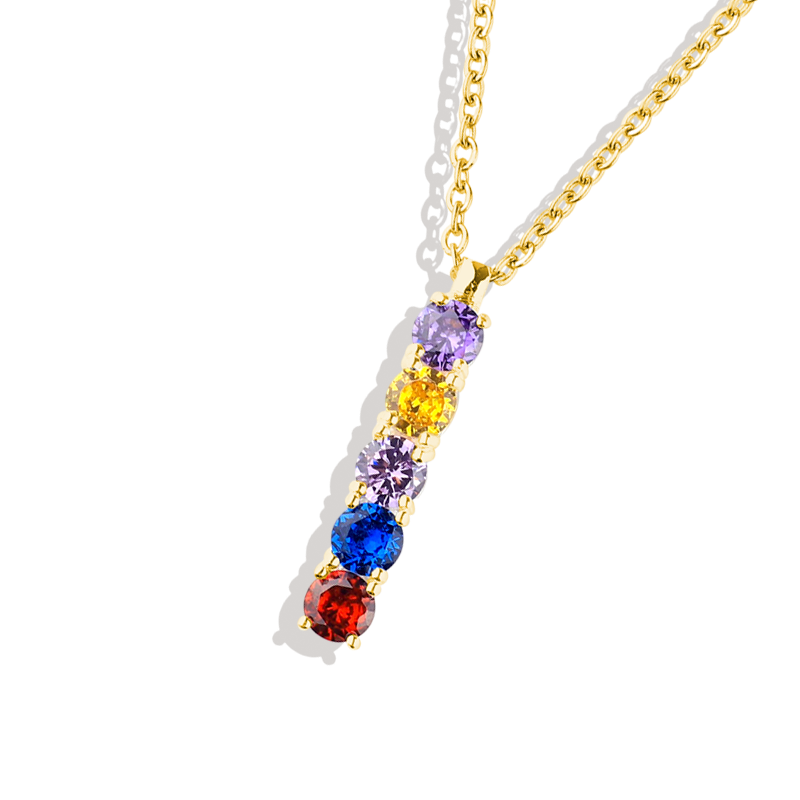 Personalized Birthstone Necklace