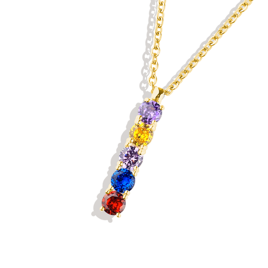 Personalized Birthstone Necklace