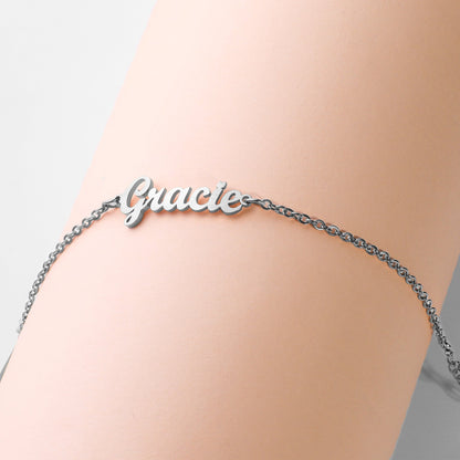 Personalized Name Anklet