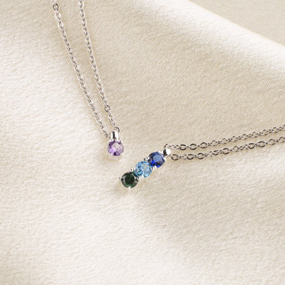 Personalized Birthstone Necklace