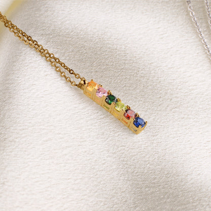 Personalized Birthstone Necklace