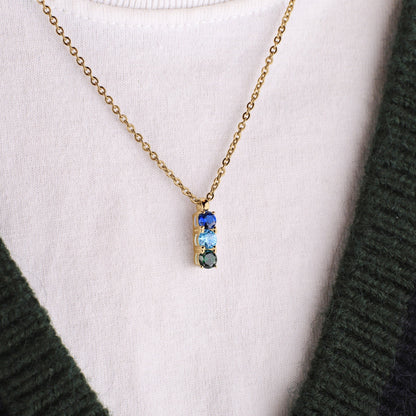 Personalized Birthstone Necklace