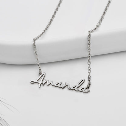 Personalized Fairy Name Necklace