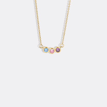 Personalized Birthstones Necklace