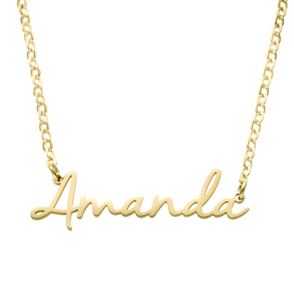 Personalized Fairy Name Necklace