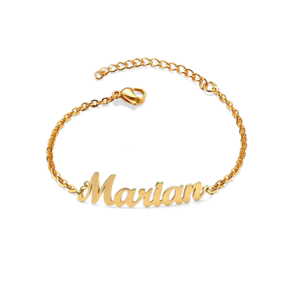 Personalized Name Anklet