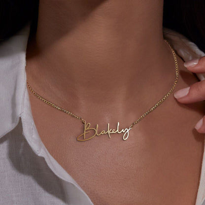 Personalized Name Necklace in 9 Styles