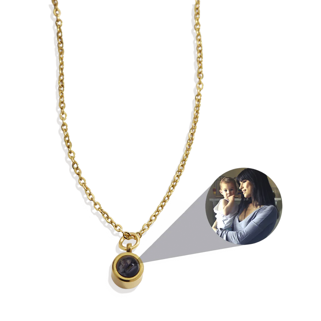 Personalized Classic Photo Necklace