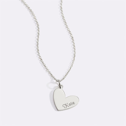 Customized Heart Name Necklace