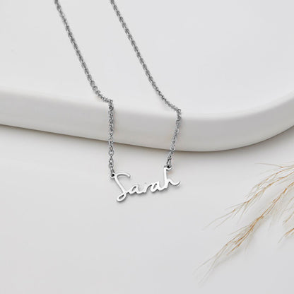 Personalized Fairy Name Necklace