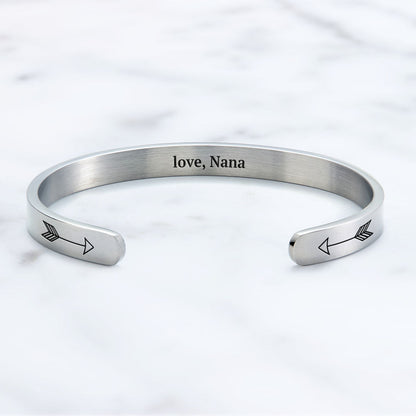 Personalized Cuff Bracelet