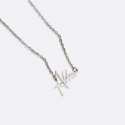 Personalized Modern Name Necklace