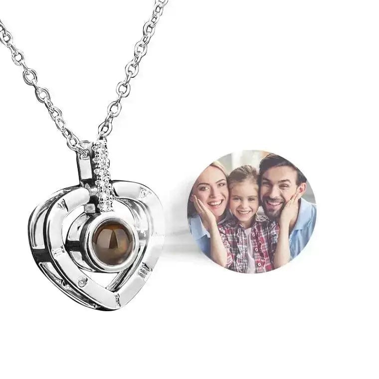 Personalized Projection Photo Jewelry Set