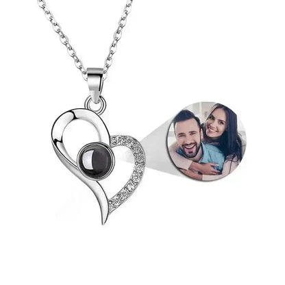 Personalized Projection Photo Jewelry Set