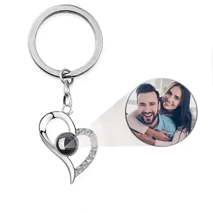 Personalized Projection Photo Necklace Bracelet Keychain