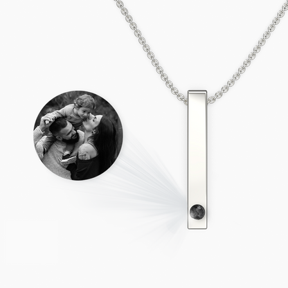 Photo Bar Necklace