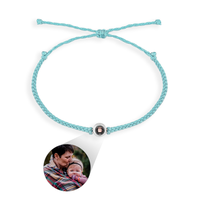 Custom Adjustable Photo Bracelet