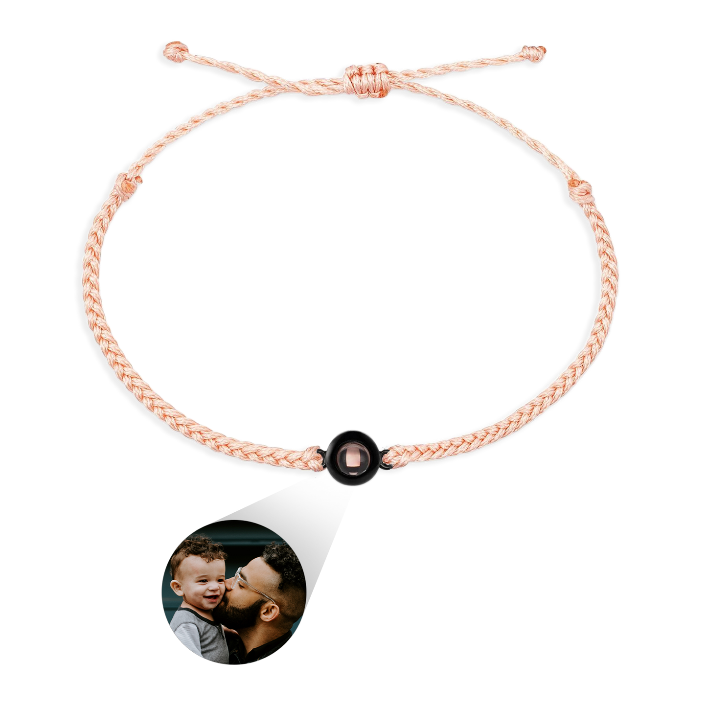 Custom Adjustable Photo Bracelet