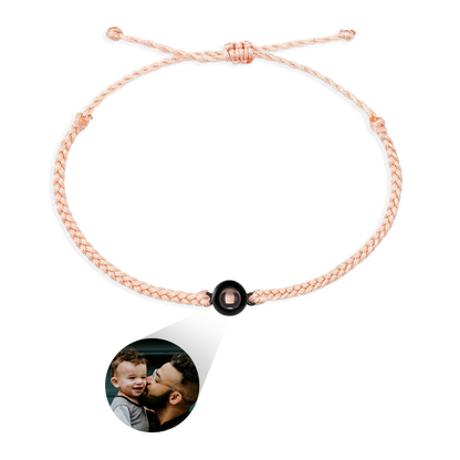 Custom Adjustable Photo Bracelet