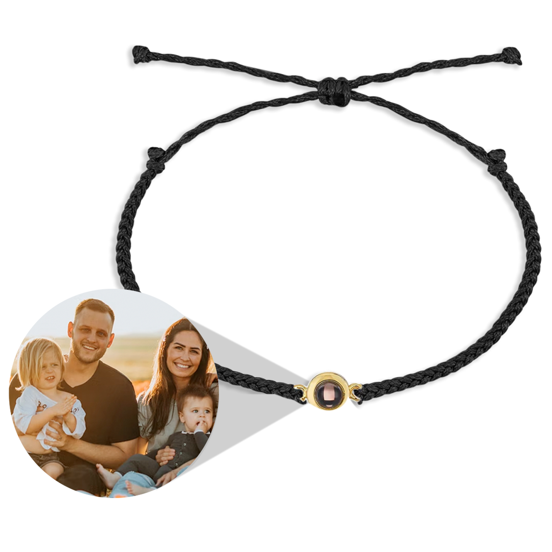 Custom Adjustable Photo Bracelet