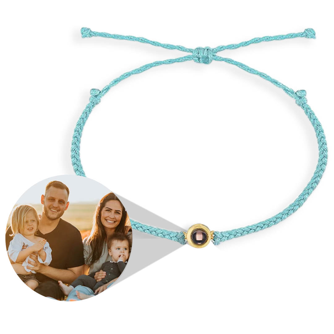 Custom Adjustable Photo Bracelet