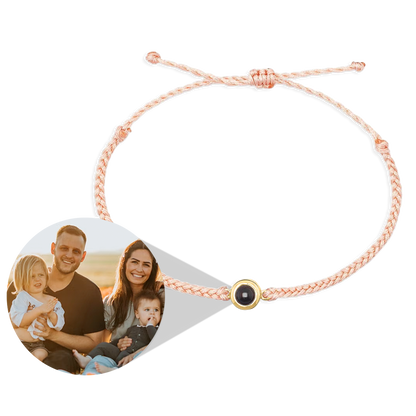 Custom Adjustable Photo Bracelet