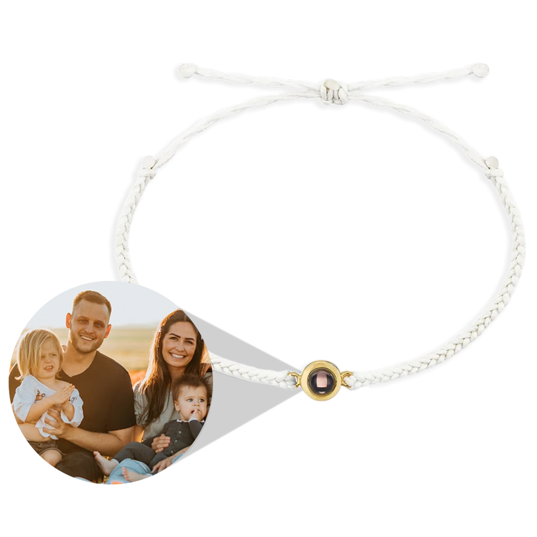 Custom Adjustable Photo Bracelet