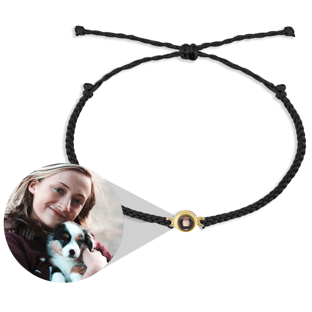 Custom Adjustable Photo Bracelet