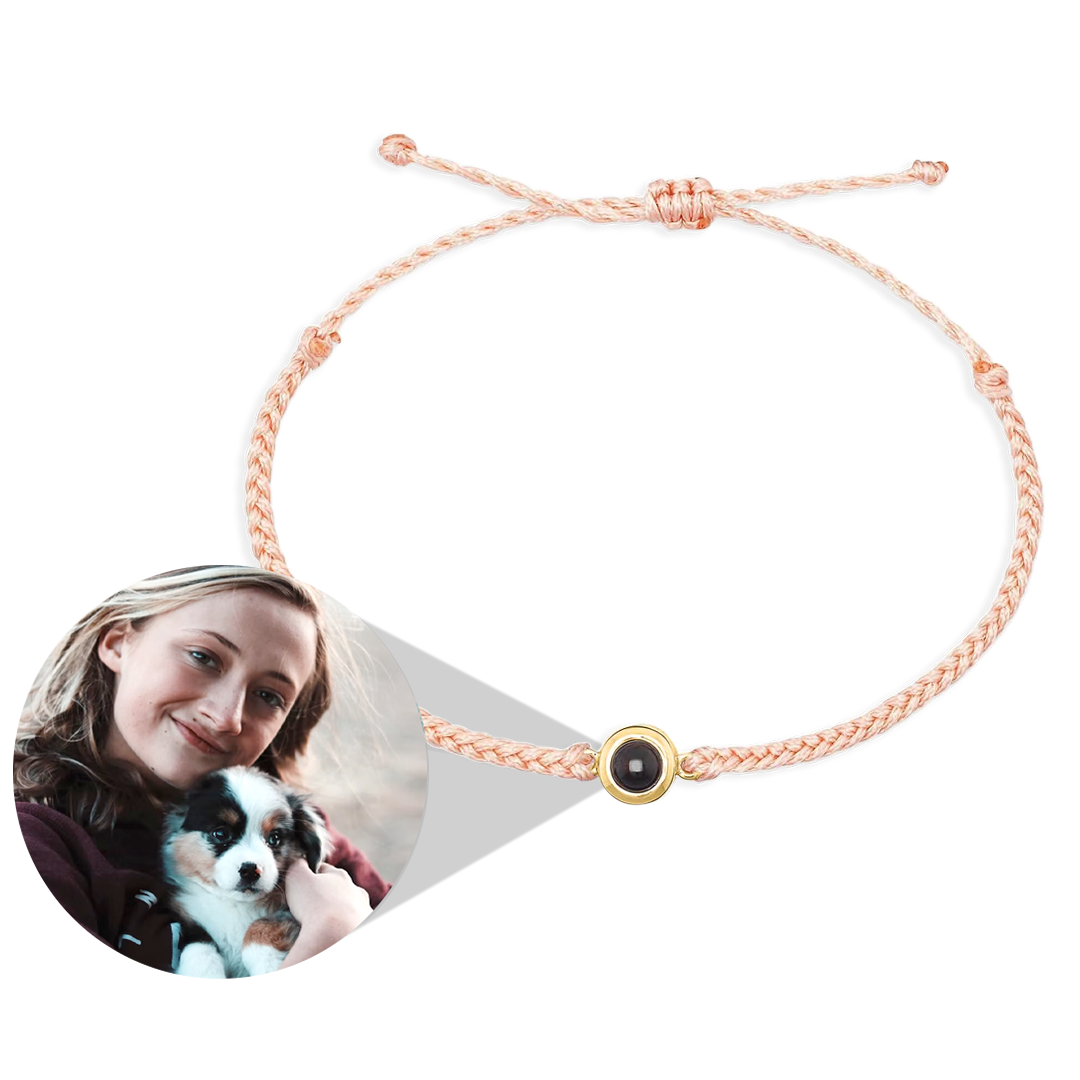 Custom Adjustable Photo Bracelet