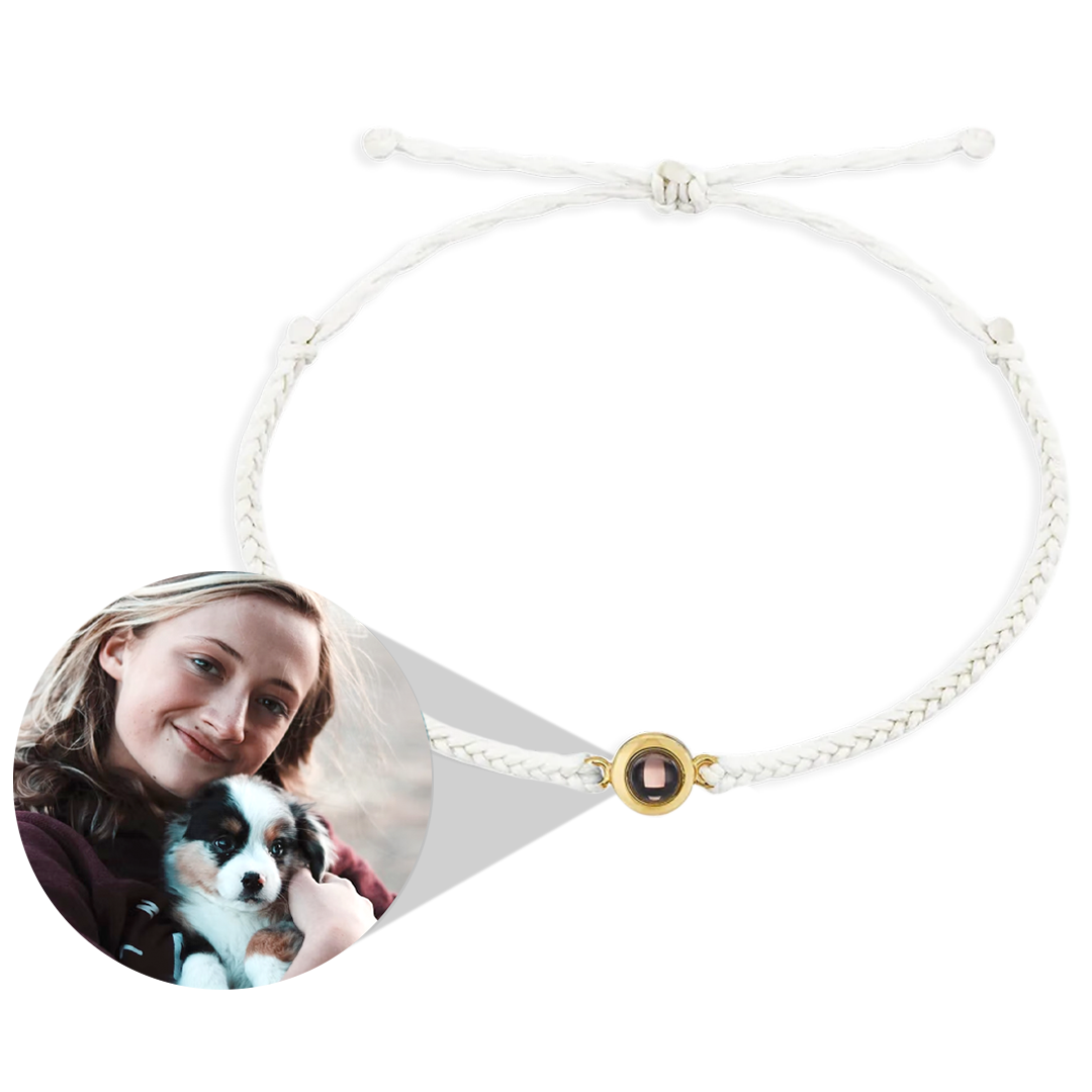 Custom Adjustable Photo Bracelet