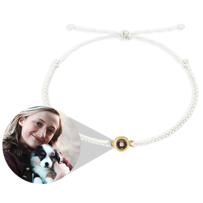 Custom Adjustable Photo Bracelet