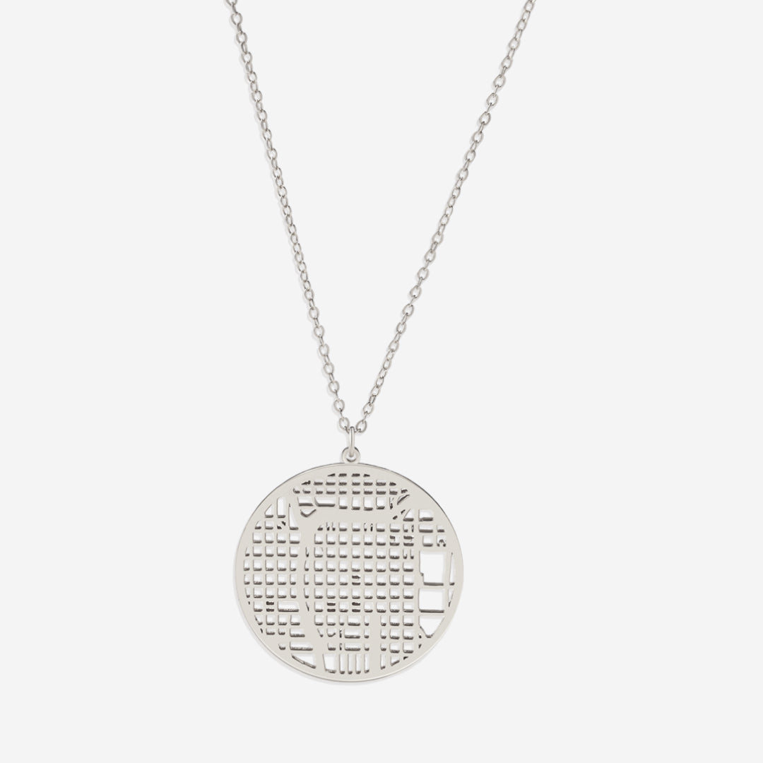 Personalized Map Necklace