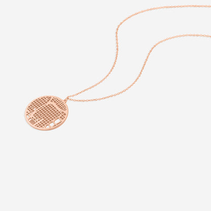 Personalized Map Necklace