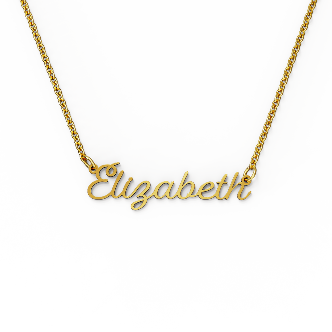 Personalized Name Necklace in 9 Styles