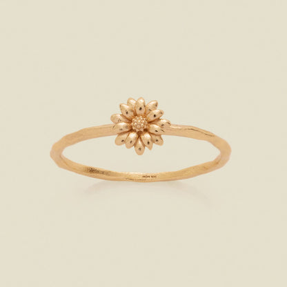 April Flower Ring