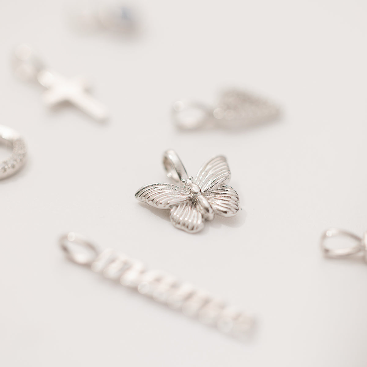 Personalized Butterfly Charm