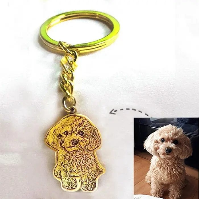 Personalized Engraved Necklace and Keyring