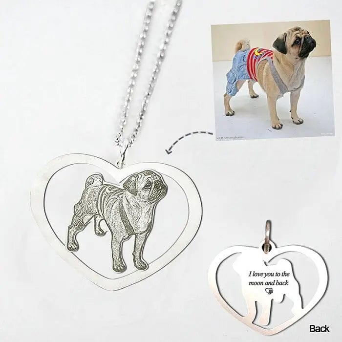 Personalized Engraved Necklace and Keyring