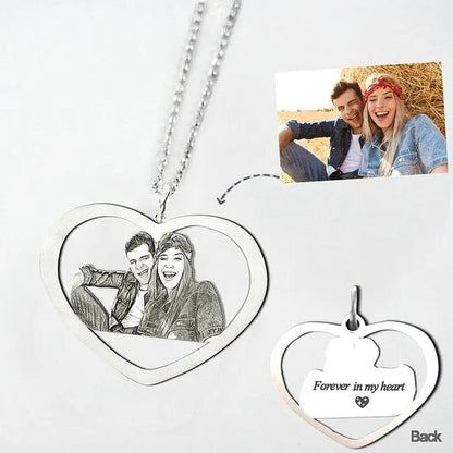 Personalized Engraved Necklace and Keyring