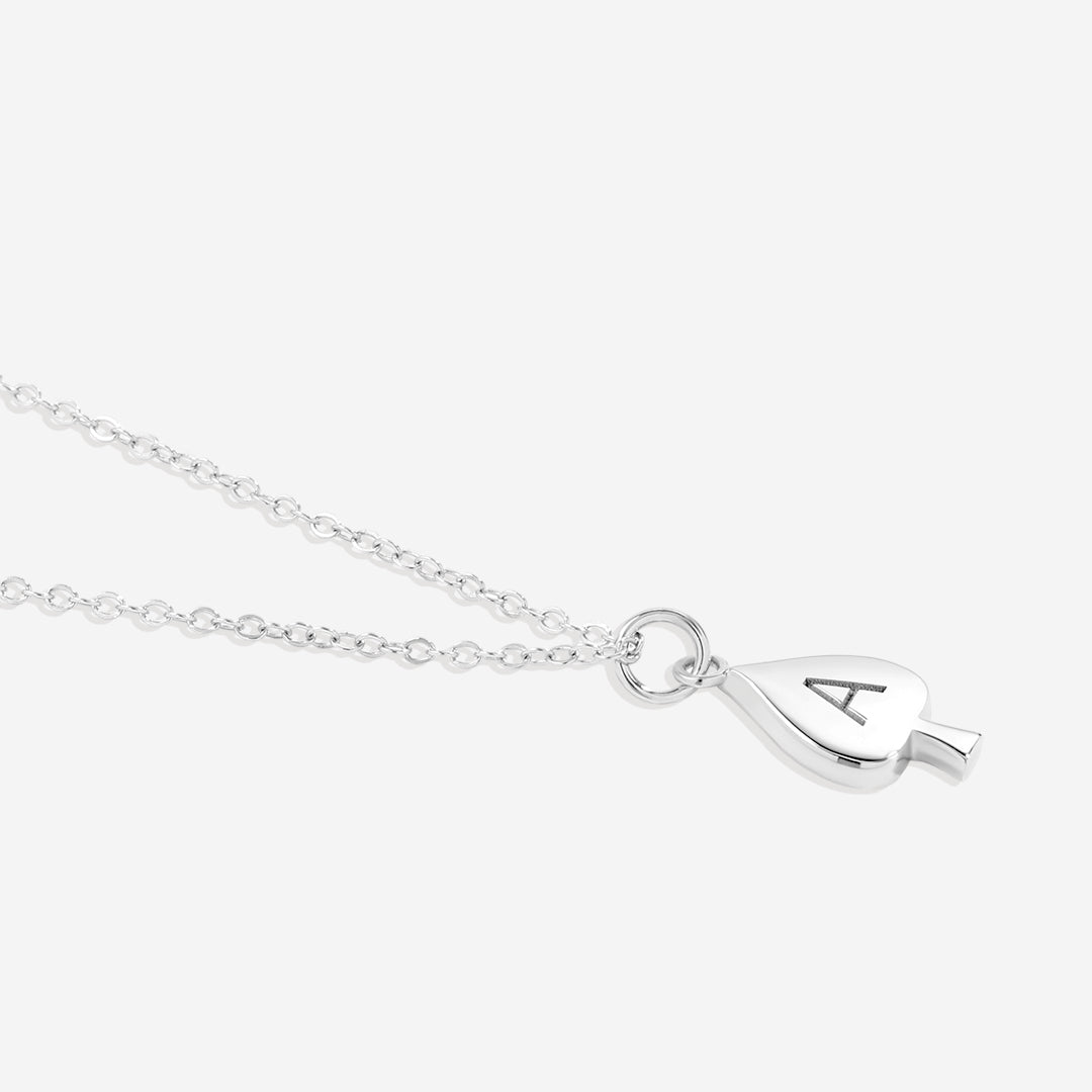 Initial Charm Stacking Necklace