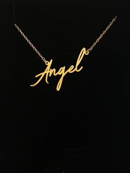 Personalized Handwriting Name Necklace 925 Silver