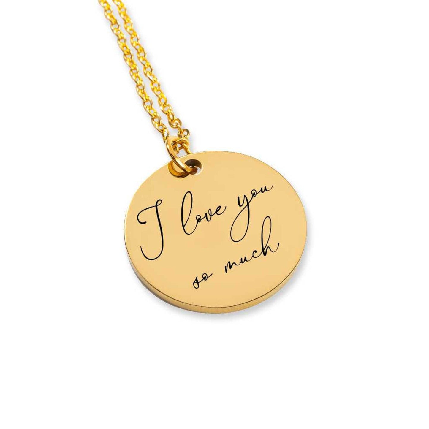 Personalized Handwritten Pendant Necklace