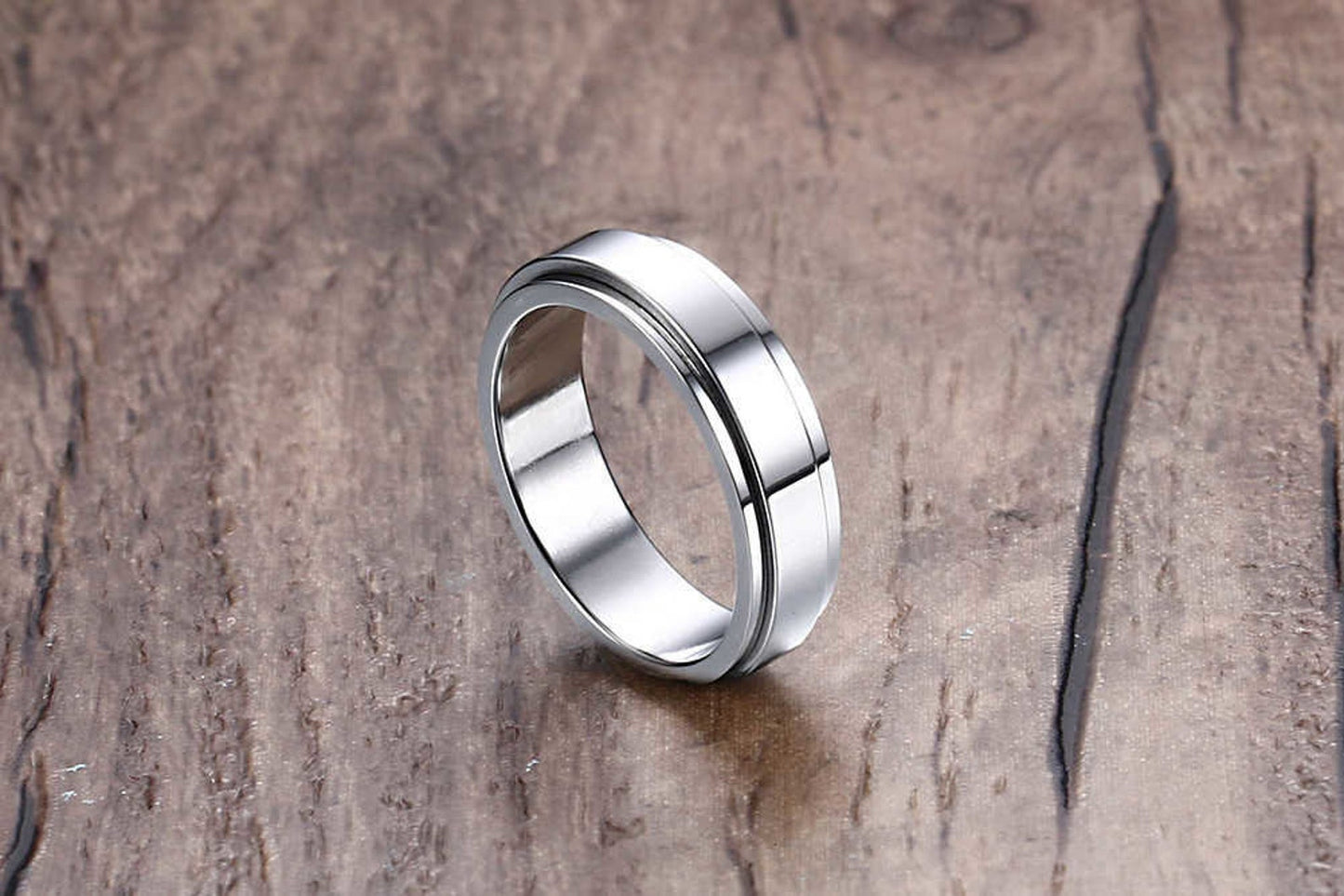 Customized Men's Spinner Ring